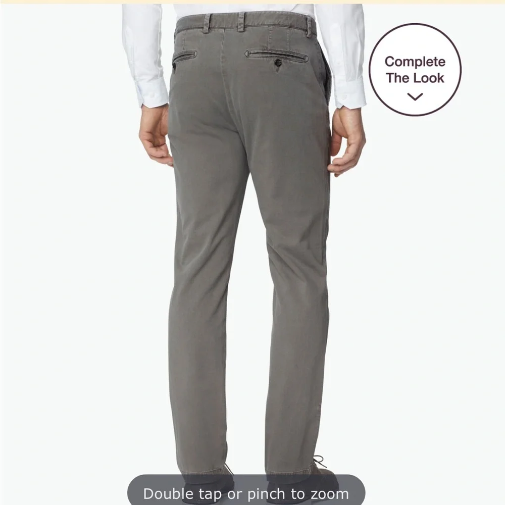 Johnston & Murphy Men's Washed Chinos - Picture 2 of 8